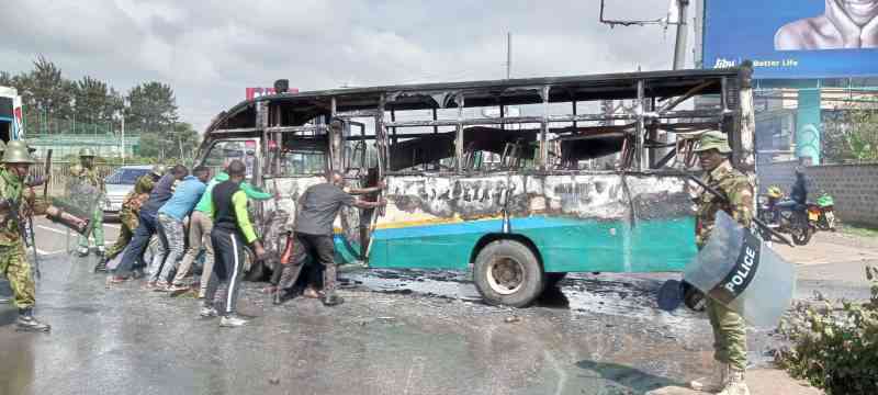 Owner Of Burnt Matatu Needs Compensation